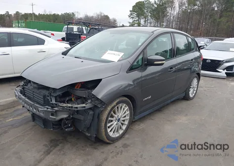 2015 Ford C-Max Hybrid Se из США, поврежденный, VIN 1FADP5AU8FL125255